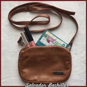 Salvador Bachiller Leather Crossbody Bag